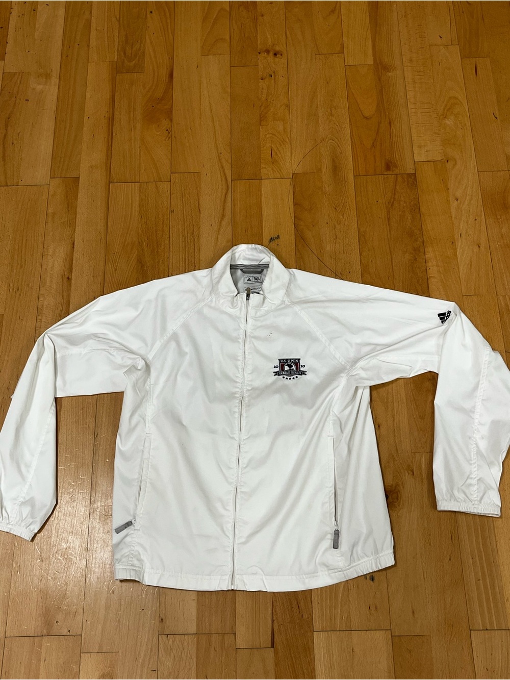 White Women’s Lightweight Full-Zip Jacket